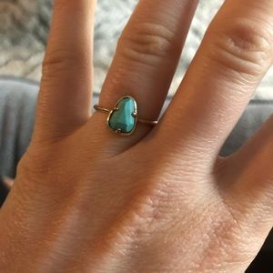 Turquoise size 6 Kendra Scott ring